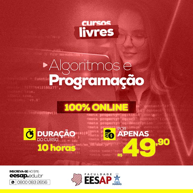 ALGORITMOS E PROGRAMAÇÃO